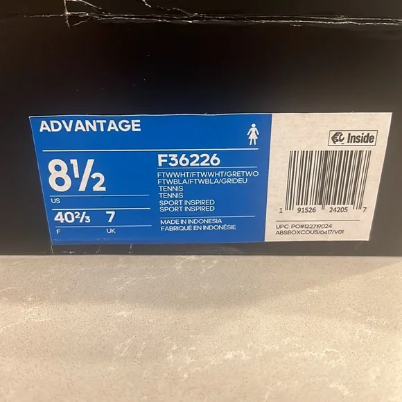 Adidas advantage cloudfoam comfort sneaker - Picture 6 of 6